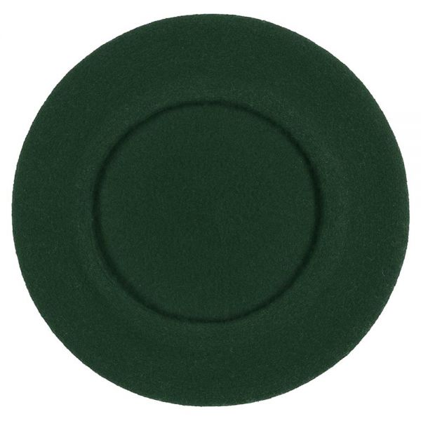 Καπέλο μπερές μάλλινος σκούρος πράσινος Barascon Wool Beret Dark Green