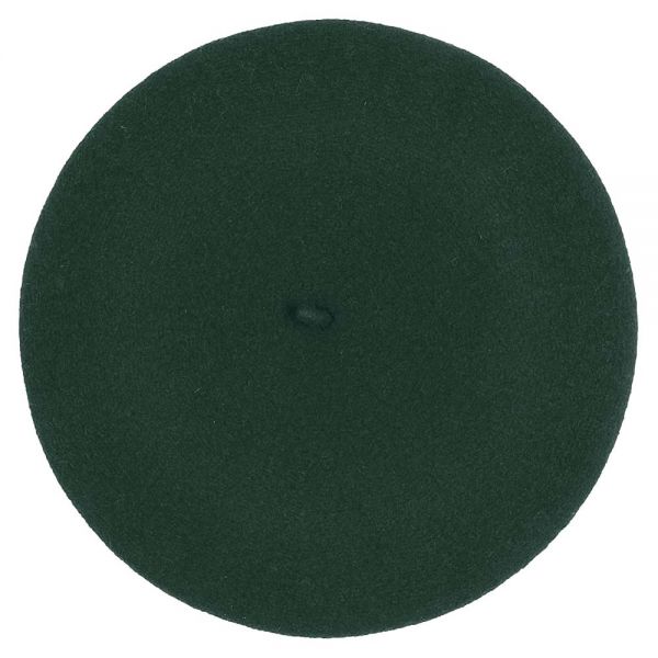 Καπέλο μπερές μάλλινος σκούρος πράσινος Barascon Wool Beret Dark Green