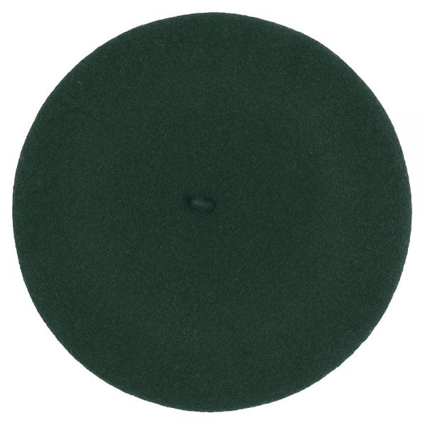 Winter Wool Beret Barascon Dark Green