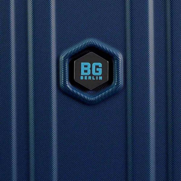 Σετ Βαλίτσες μεγάλη και μικρή σκληρές επεκτάσιμες 4 ρόδες  μπλε BG Berlin Enduro Blue BG003/03/11BL