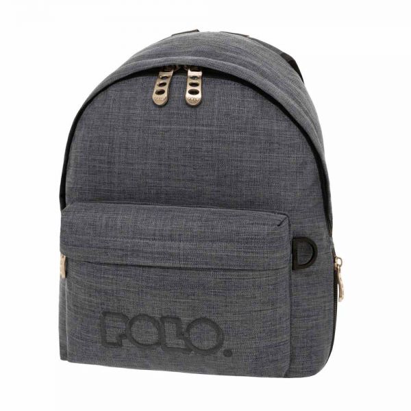 Σακίδιο πλάτης  παιδικό μπλε ραφ POLO Mini Backpack