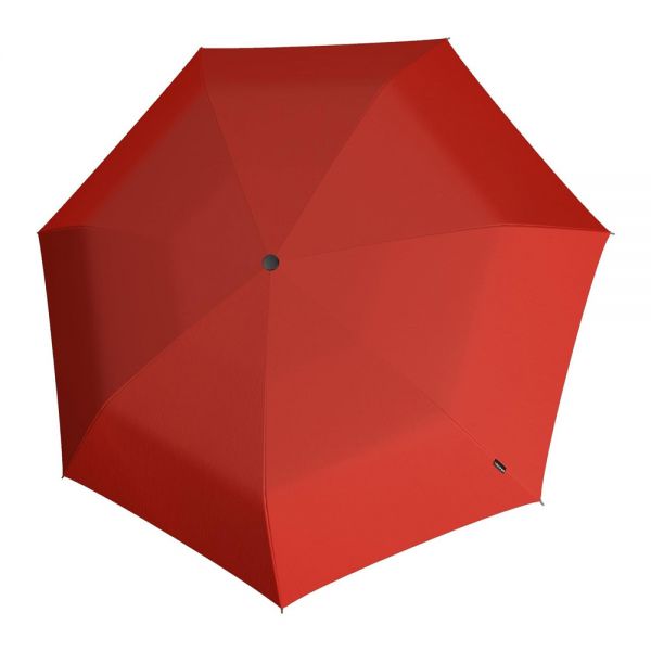 Ομπρέλα super mini σπαστή χειροκίνητη κόκκινη Knirps X1 2 Glam Ecorepel Red