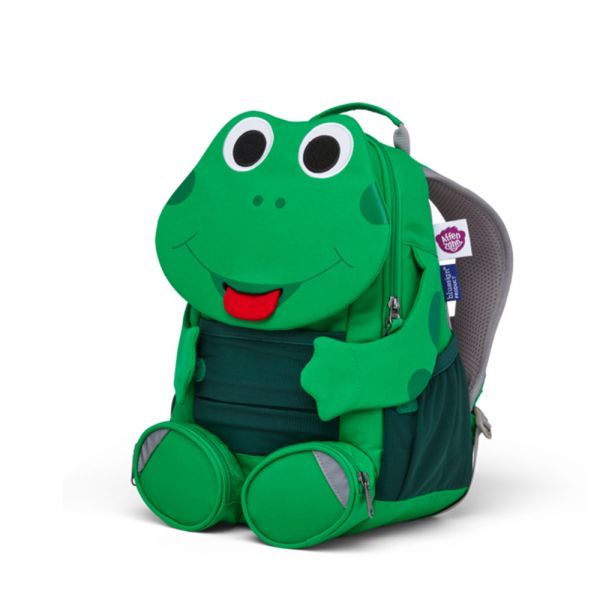 Kids Backpack Affenzahn Large Friend Frog