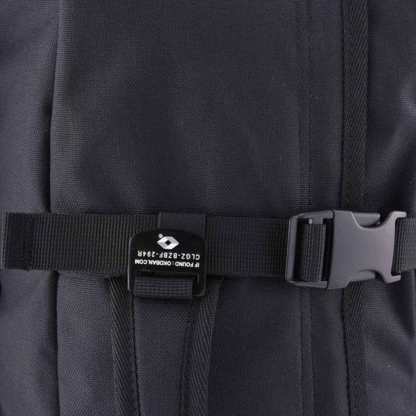 Τσάντα ταξιδίου - σακίδιο πλάτης μαύρο Cabin Zero Military Backpack 44L Absolute Black
