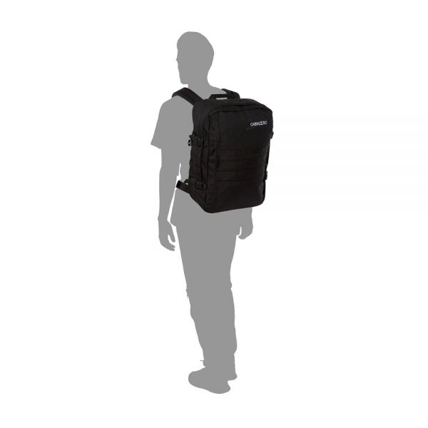 Τσάντα ταξιδίου - σακίδιο πλάτης μαύρο Cabin Zero Military Backpack 44L Absolute Black