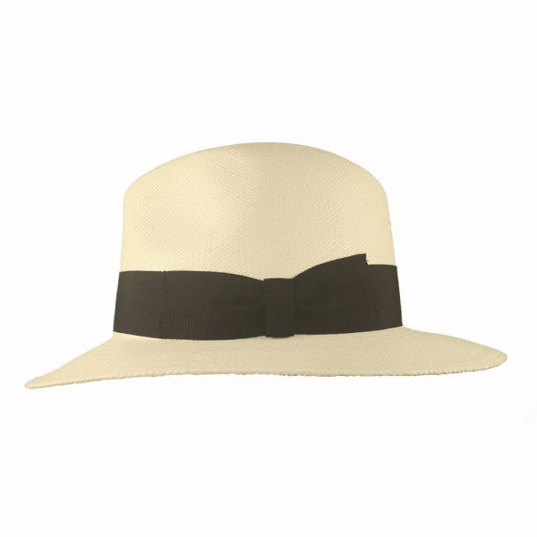 Καπέλο ψάθινο καλοκαιρινό με μεγάλο γείσο Panama