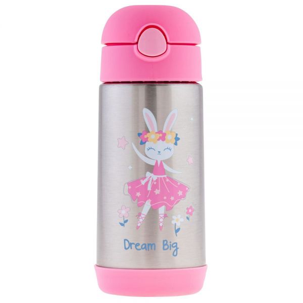 Double Wall Stainless Steel Bottle Stephen Joseph Bunny