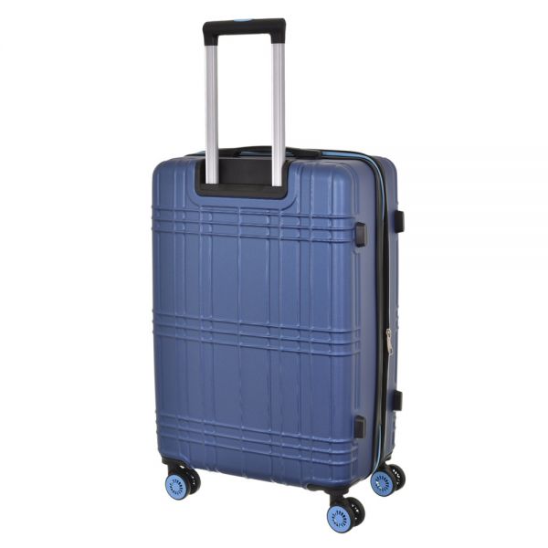 Medium Expandable Hard Luggage Dielle 4W 130 65 cm Blue