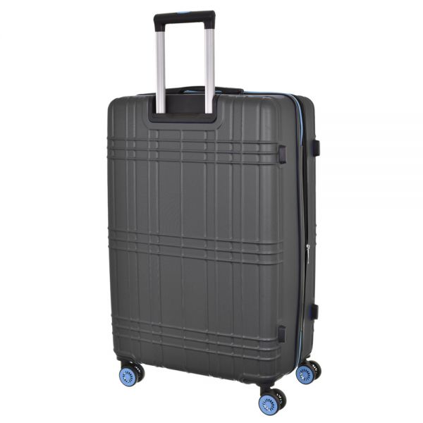 Large Hard Expandable Luggage With 4 Wheels  Dielle 130 70cm Anthracite