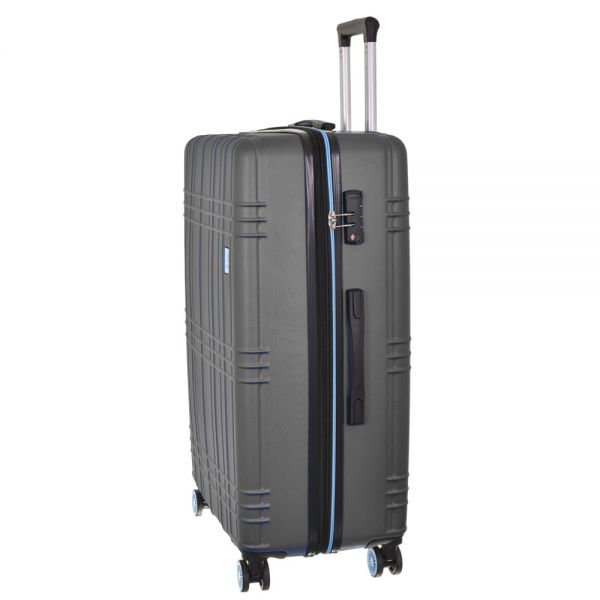 Large Hard Expandable Luggage With 4 Wheels  Dielle 130 70cm Anthracite