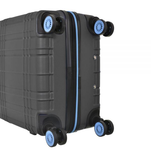 Large Hard Expandable Luggage With 4 Wheels  Dielle 130 70cm Anthracite