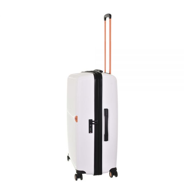 Cabin Hard Expandable Luggage 4 Wheels Dielle 140 White