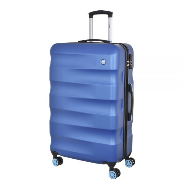 Large Hard Luggage With 4 Wheels  Dielle 150 70cm Blue