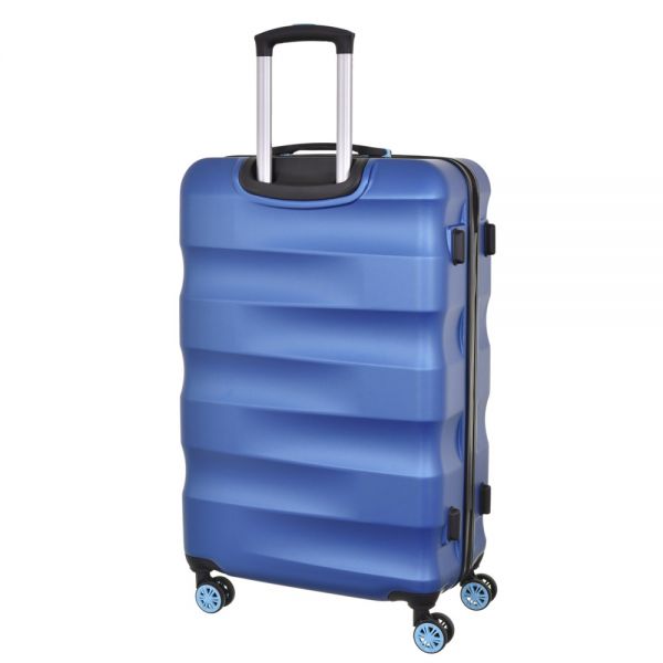 Large Hard Luggage With 4 Wheels  Dielle 150 70cm Blue