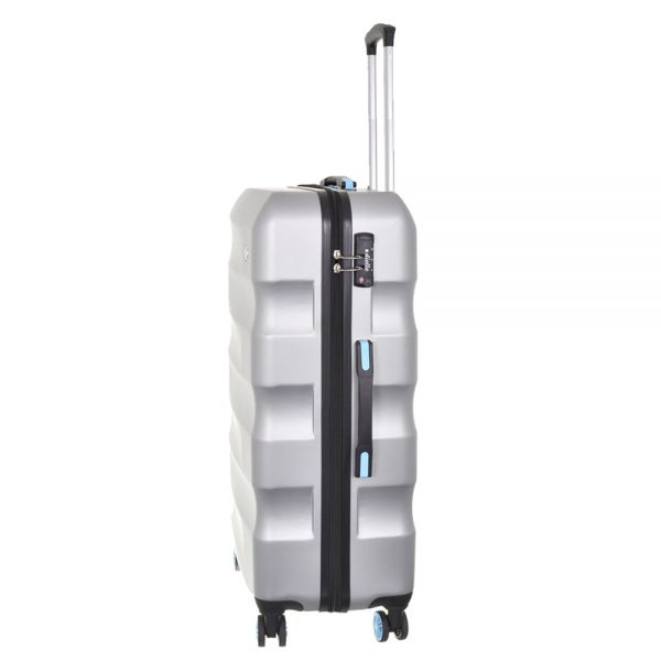 Medium Hard Luggage Dielle 4W 150 60 cm Siver