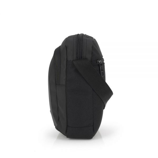 Men's Medium Shoulder Bag Gabol Saturn  542911 Black
