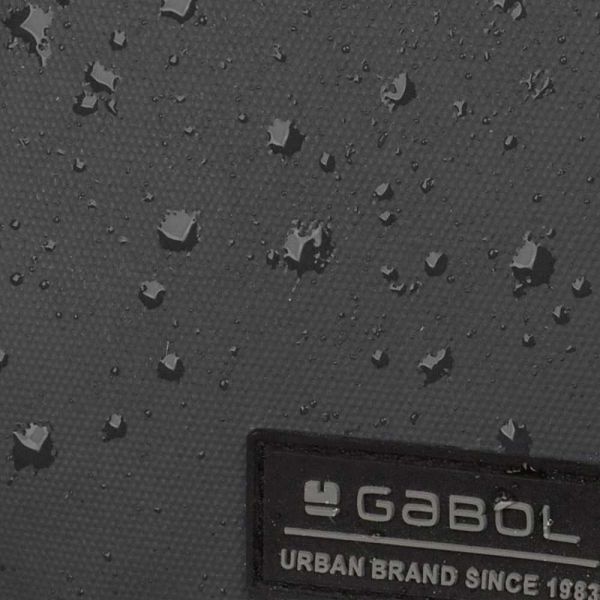 Men's Medium Shoulder Bag Gabol Saturn  542911 Black