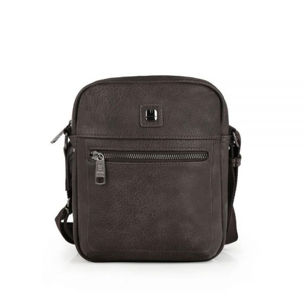 Τσαντάκι ώμου μεσαίο καφέ Gabol Tibet Shoulder Bag Brown