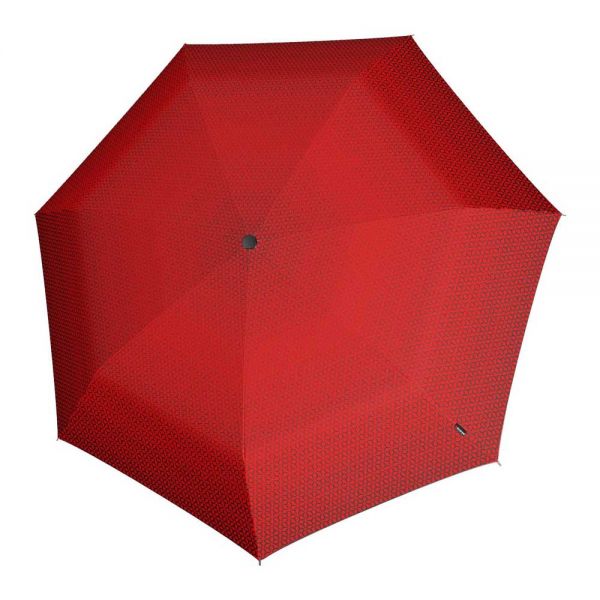Manual Mini Folding Umbrella Knirps T.020 Ecorepel Focus Red