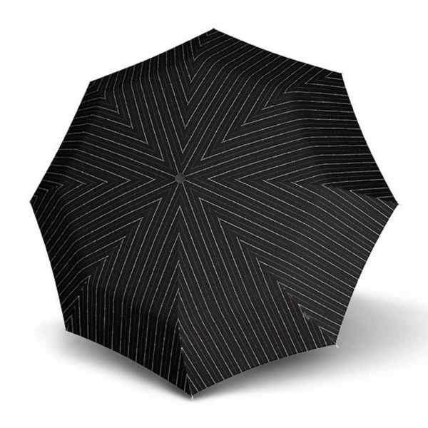 Automatic Open - Close Folding Umbrella Knirps T.200 Duomatic Medium Baker Street Tabacco