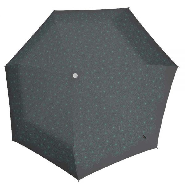 Manual Super Mini Folding Umbrella Knirps X1 Lotus Iron