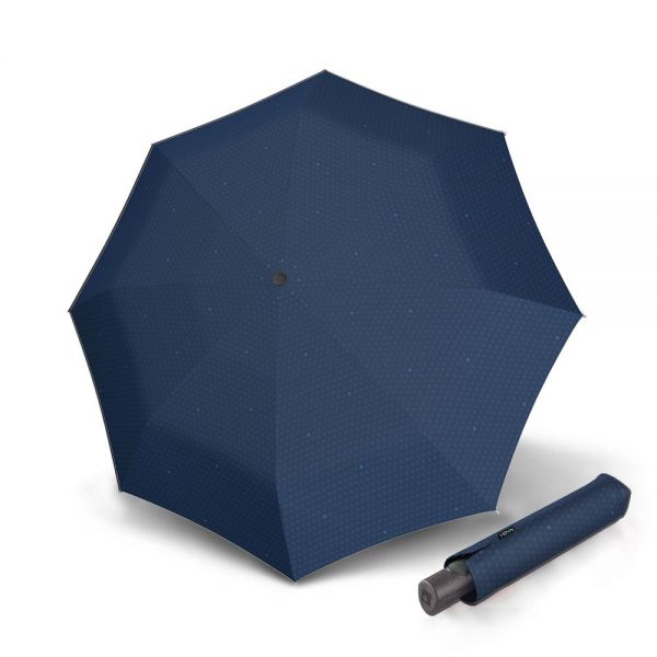 Automatic Open - Close Eco Friendly Folding Umbrella Knirps T.200 Duomatic Vision Air Blue