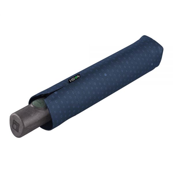 Automatic Open - Close Eco Friendly Folding Umbrella Knirps T.200 Duomatic Vision Air Blue