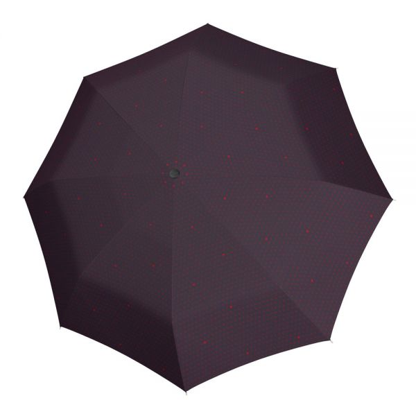 Automatic Open - Close Eco Friendly Folding Umbrella Knirps T.200 Duomatic Vision Air Fire