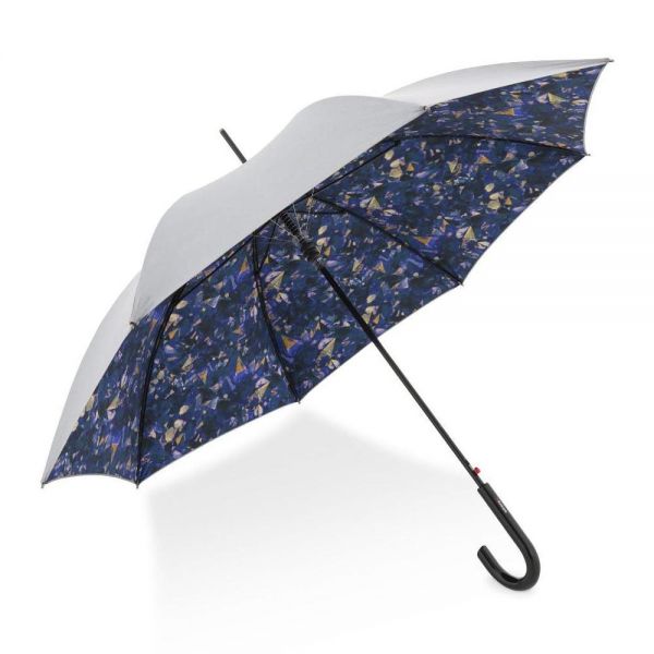 Automatic Stick Umbrella With UV Protection Knirps T.260 Feel Lapis