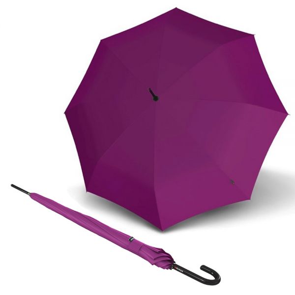 Ομπρέλα μεγάλη αυτόματη μωβ Knirps Stick Umbrella A.760 Automatic Violet Ομπρέλα μεγάλη αυτόματη μωβ Knirps Stick Umbrella A.760 Automatic Violet