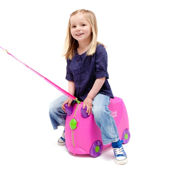 Kids Cabin Luggage Trunki Trixie Pink