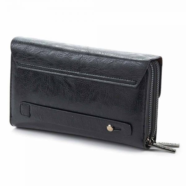 Men's Horizontal  Wallet Verde Black