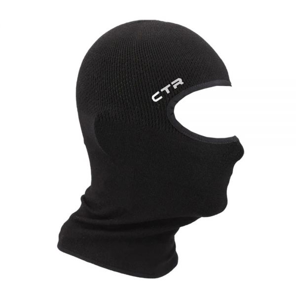 Μπαλακλάβα μάλλινη μαύρη CTR Adrenaline Seamless Knit Merino Wool Balaclava Black