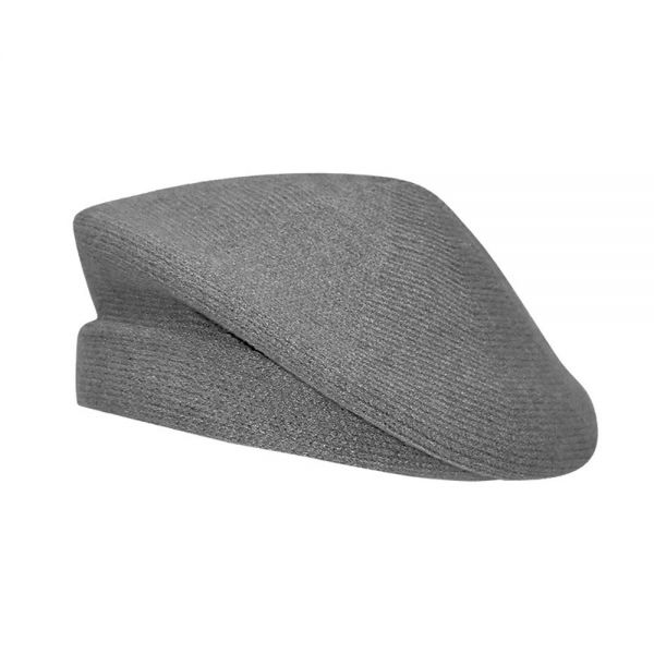 Women's Winter Knitted Beret Grey