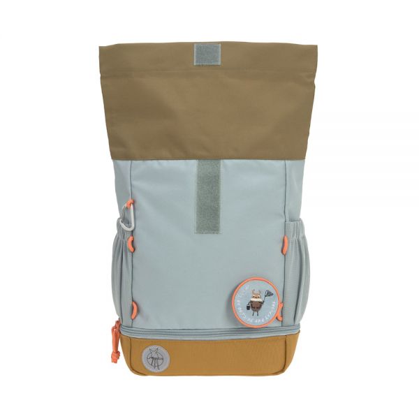 Σακίδιο πλάτης παιδικό σιέλ Lässig Mini Rolltop Nature Backpack Light Blue