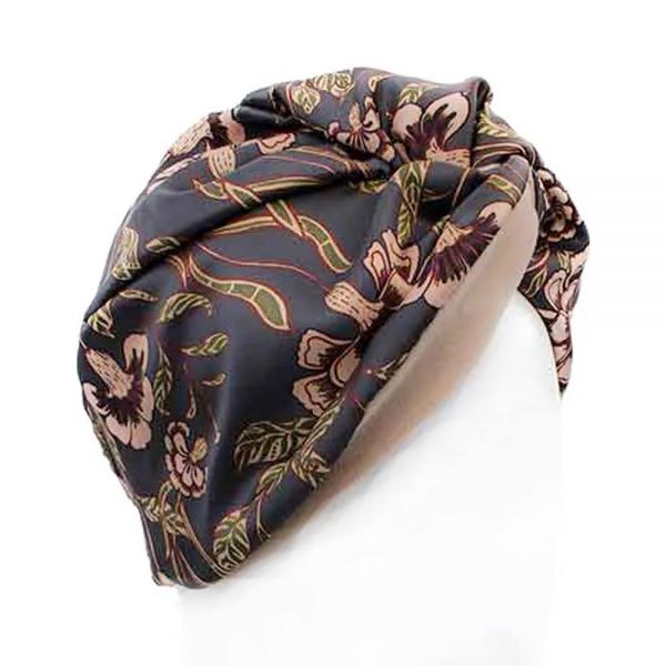 Women's Silk Winter Duble Face Turban VinD Maryvette