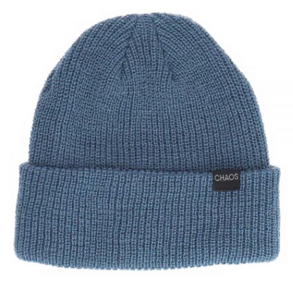 Σκούφος πλεκτός ανοιχτό μπλε Chaos Trouble Merino Beanie Denim Blue