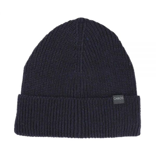 Σκούφος πλεκτός μπλε Chaos Vault Beanie Navy Blue