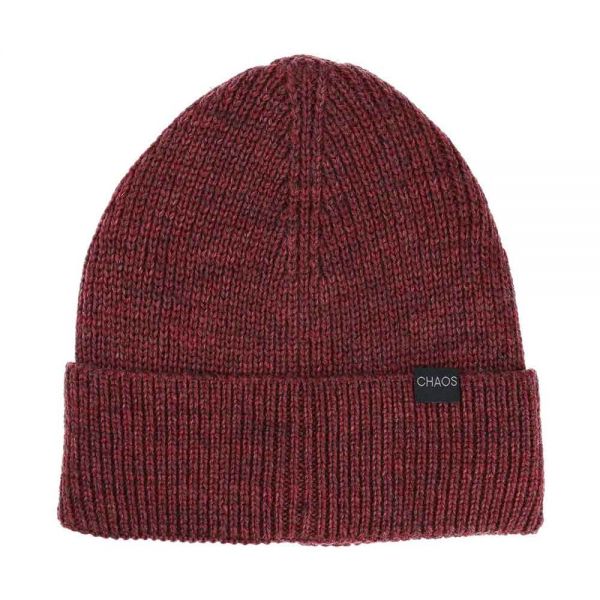 Σκούφος πλεκτός κόκκινος Chaos Vault Beanie Heather Red