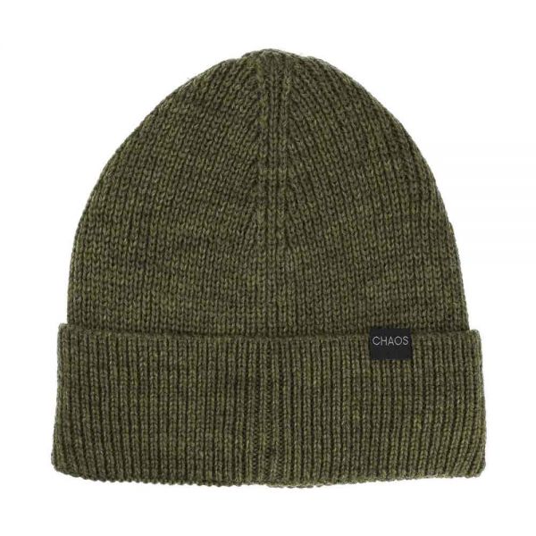 Σκούφος πλεκτός λαδί Chaos Vault Beanie Heather Olive