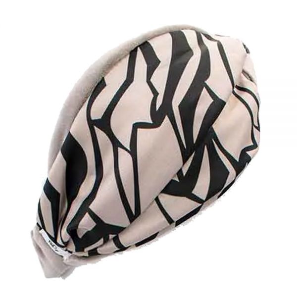 Women's Silk Winter Duble Face Ribbon - Turban VinD Nerina Grey