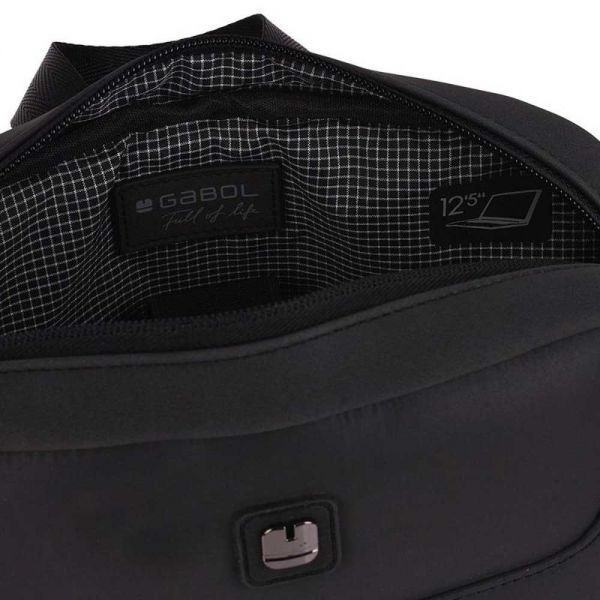 Σακίδιο πλάτης επαγγελματικό μαύρο Gabol Reflect Business Backpack Black