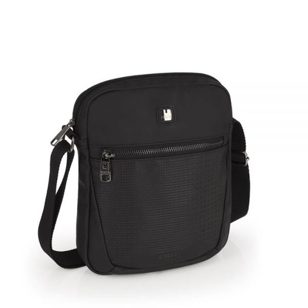 Τσάντα ώμου μεγάλη μαύρη Gabol Devon Shoulder Bag Black