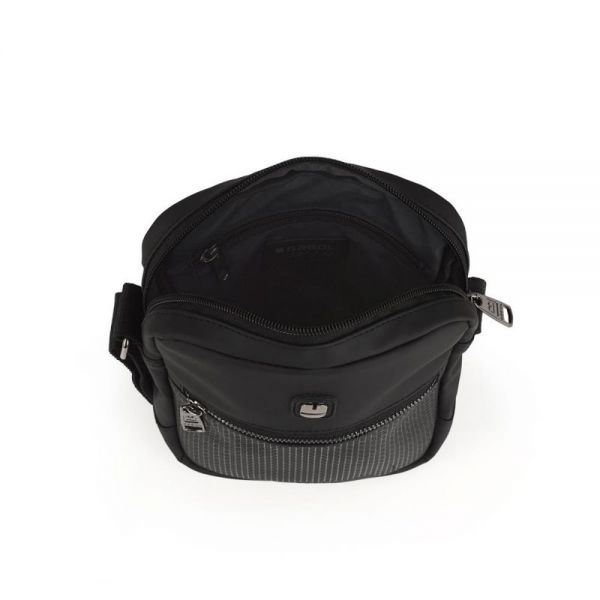 Medium Shoulder Bag Gabol Devon Black