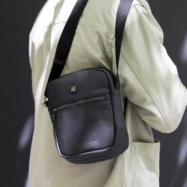 Medium Shoulder Bag Gabol Devon Black