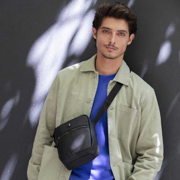 Medium Shoulder Bag Gabol Devon Black