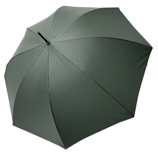 Ομπρέλα ανδρική αυτόματη μεγάλη με ξύλινη λαβή χακί Guy Laroche