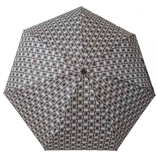Ομπρέλα γυναικεία mini σπαστή εκρού  Pierre Cardin Mini Folding Umbrella Spiral Ecru