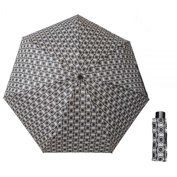 Ομπρέλα γυναικεία mini σπαστή εκρού  Pierre Cardin Mini Folding Umbrella Spiral Ecru Ομπρέλα γυναικεία mini σπαστή εκρού  Pierre Cardin Mini Folding Umbrella Spiral Ecru