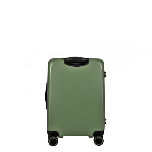 Small Hard Expandable Luggage 4 Wheels  Verage Freeland Green VG20062-19